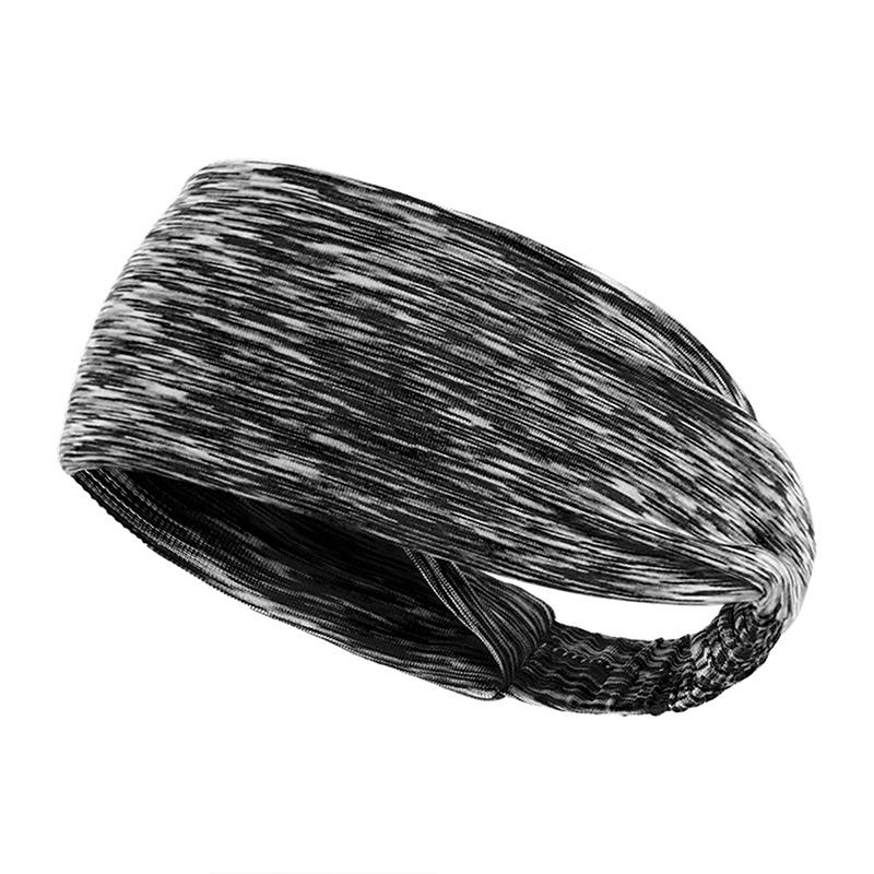1Pcs Elastic Sweatband For Men Women Sport Headband Yoga Workout Hair Accessories Headwear Sports Hairbands