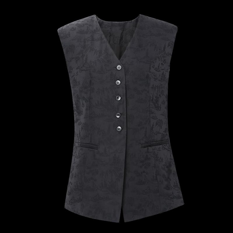 Ta Tu Women's Summer New Chinese Style Jacquard Vest