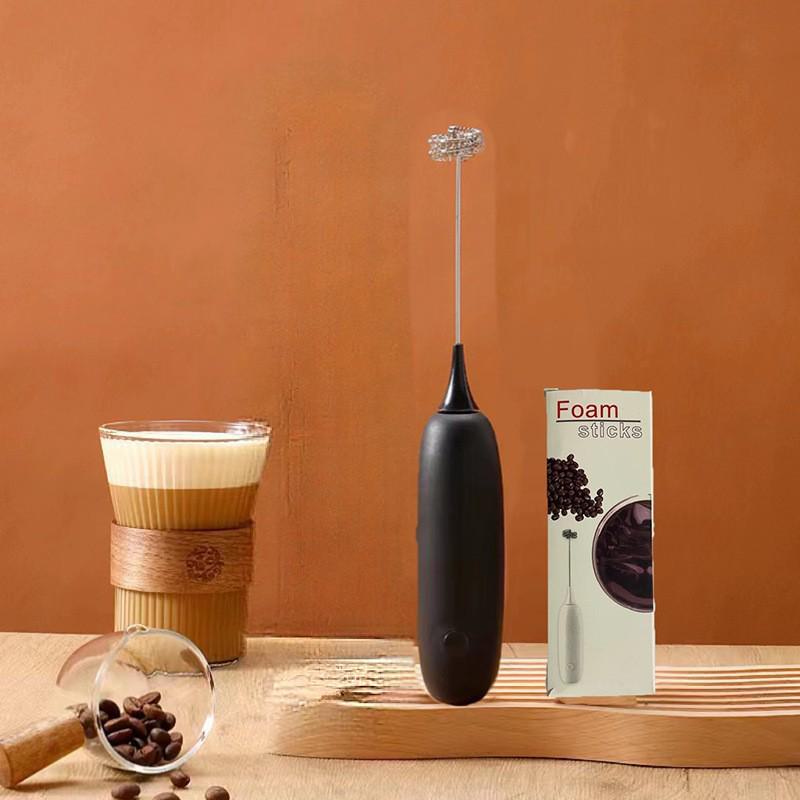 

Беспроводной многофункциональный мини-вспениватель молока и яиц Mini Milk Frother (Short Box) чёрный