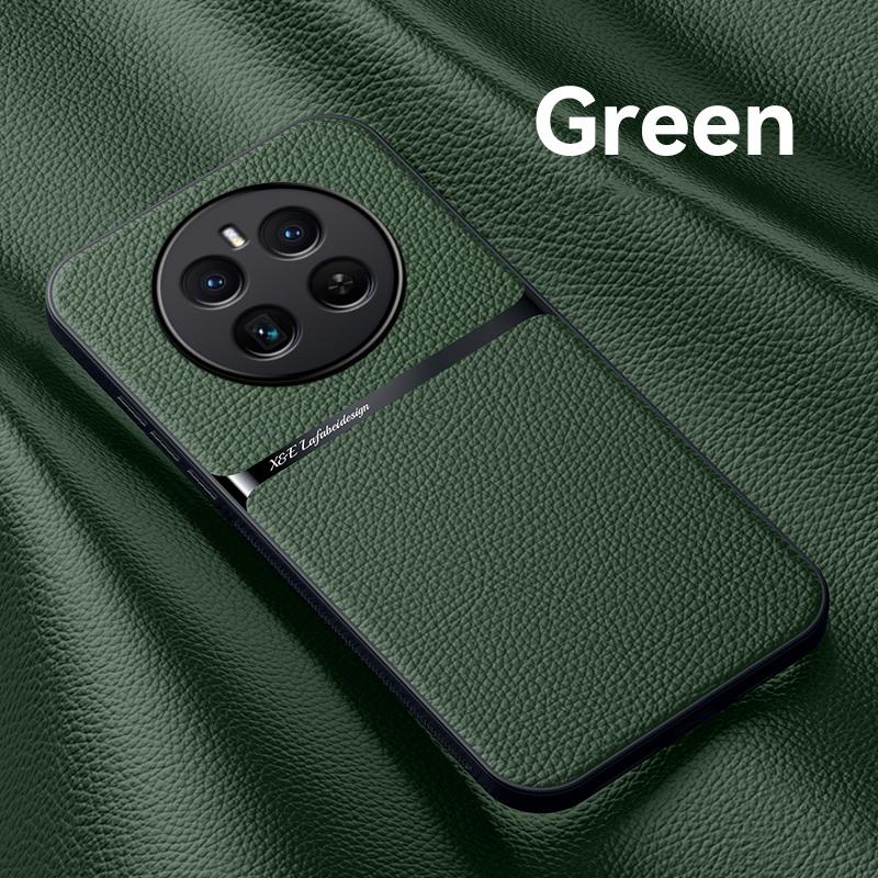 Back Leather Case Cover for Realme 12 4G Car Holder Magnetic Leather Case Realme 12 5G Phone Coques Realme 12 Pro/Realme 12 Pro+