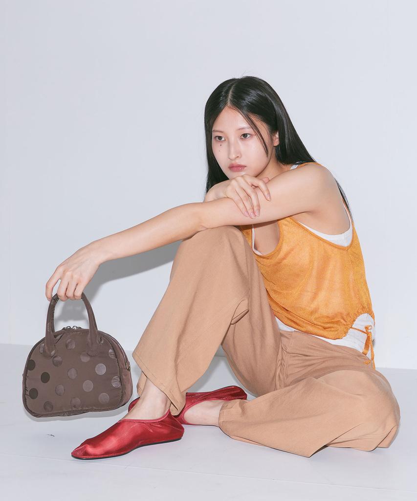 Haveawhale Polka Dots Tote Bag (Br)