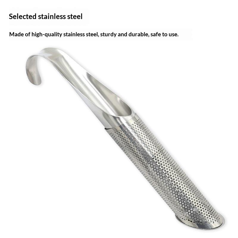 Food Grade Stainless Steel Hook Tea Infuser Rust Resistant Tea Strainer Sieve for Teapot Cup Travel Camping Tea Making