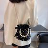 Shoulder Bag New Pearl Fashion Trend Women's Bag Summer Large Capacity Women's Handbag Portable Chain Messenger Bag