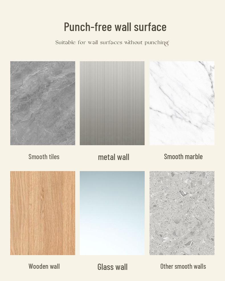 Wall-Mounted Waterproof Toilet Tissue Box, Punch-Free, High-End Cream Style Hand Towel Holder