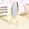 Miniature Dollhouse Dressing Mirror 112 Scale Vertical Mirror Home Decor for Kids Playhouse Room Accessory Realistic Replica