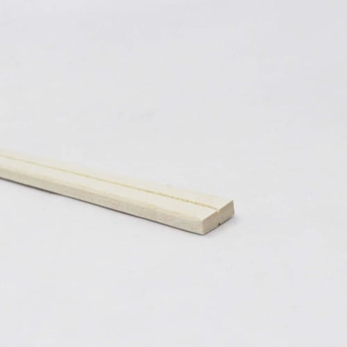 Yamato Bussan Love Green! Genroku Chopsticks, Naked, Grooved for Easy Splitting, Made from Plantation Wood, Unbleached, Eco-Friendly, 100 Pairs, 20cm,