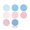 652F Pack of 50 Pearls Pink Wax Seal Sticker with Infant Footprint Easy Application