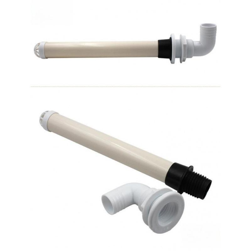 Efficient Marine Overflow Drain Tube Hose Easy Installation Designed For 1-1/2 Inch Thru Hulls In Fishing Applications