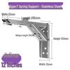 Stainless Steel Wall-Mounted Triangle Shelf Bracket for Heavy Duty Support