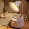 Vintage Lamp Cute Night Light Decor with Music Box for Living Room Bedroom