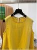 2026 Sleeveless Slimming Lace Camisole - Age-Reducing Patchwork Bow Top for Women's Summer Commute
