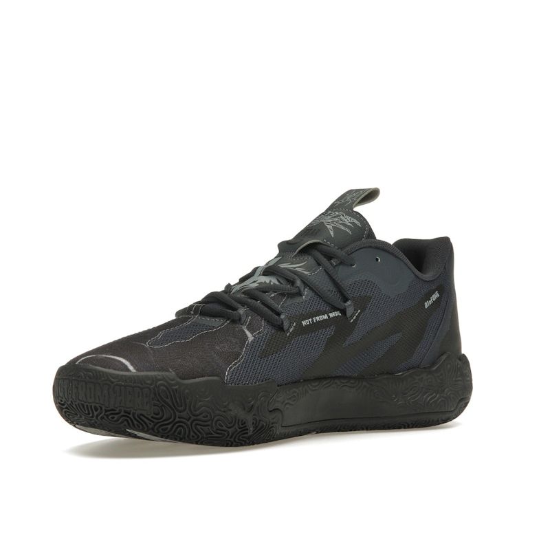 Puma MB.03 Lo Team Black Men Sneakers Grey Strong-Grey 310519-03