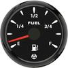 7 Color Backlight 52mm Fuel Level Gauge With Flashing Alarm 0-190ohm 240-33ohm 0-90ohm Oil Tank Meter Digital pointer Gauge