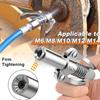 Metal Grease Nozzle Adapter Fast Release Mechanism Ergonomic Handle For Efficient Lubrication In Industrial Applications