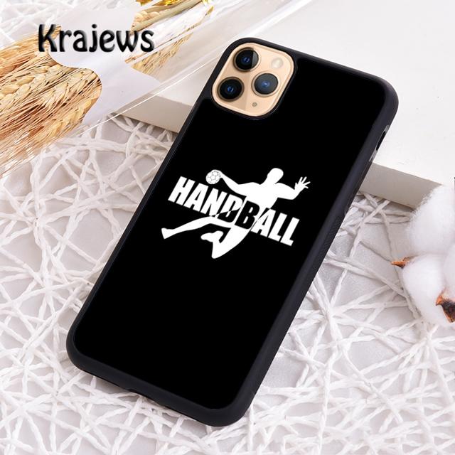 Krajews Handball Sport For iPhone 17 Air 16 Phone Case Cover 15 14 Plus 12 13 Pro Max Coque