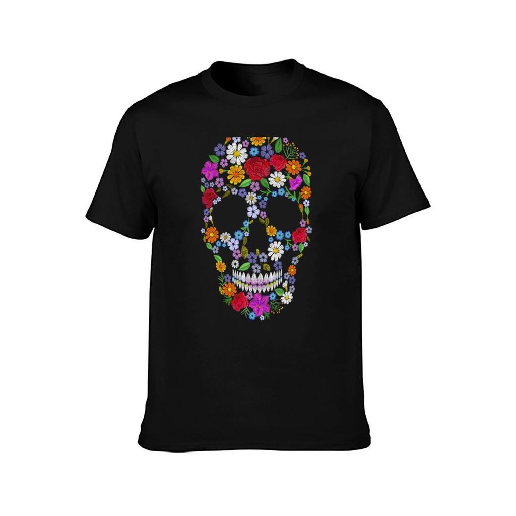 El Dia De Los Muertos Shirt For Woman Men Kids Day Of The Dead T-Shirt Cotton T Shirt Pack T Shirt for Man T-Shirt