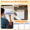 Magnetic Refrigerator Magnet Sign In Calendar/planner, Countdown Calendar, Home And Gift Set