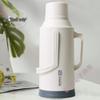 Large Capacity Insulated Hot Water Bottle/Thermos Flask for Students, Dormitories, and Home Use with Classic Plastic Shell