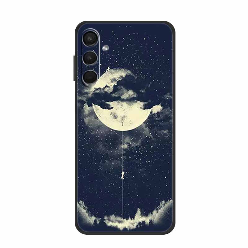 Etui do Samsung Galaxy M35 5G Luksusowe Miękkie Silikonowe TPU Tylna Osłona Telefonu do Samsung Galaxy SM-M356 Ochronne Odporne na Wstrząsy Etui