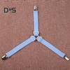 4Pcs Triangle Bed Sheet Straps Adjustable Design Simple Installation Non Slip Fitted Sheet Straps Bed Sheet Clips