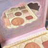 Relief Angel Eye Shadow Blush Highlights Palette Smooth Texture Delicate Blend Radiant Makeup for On-the-go