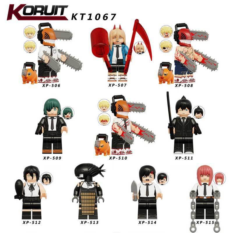 Kelei KT1067 Anime Series Educational Building Blocks Toy Set for Kids