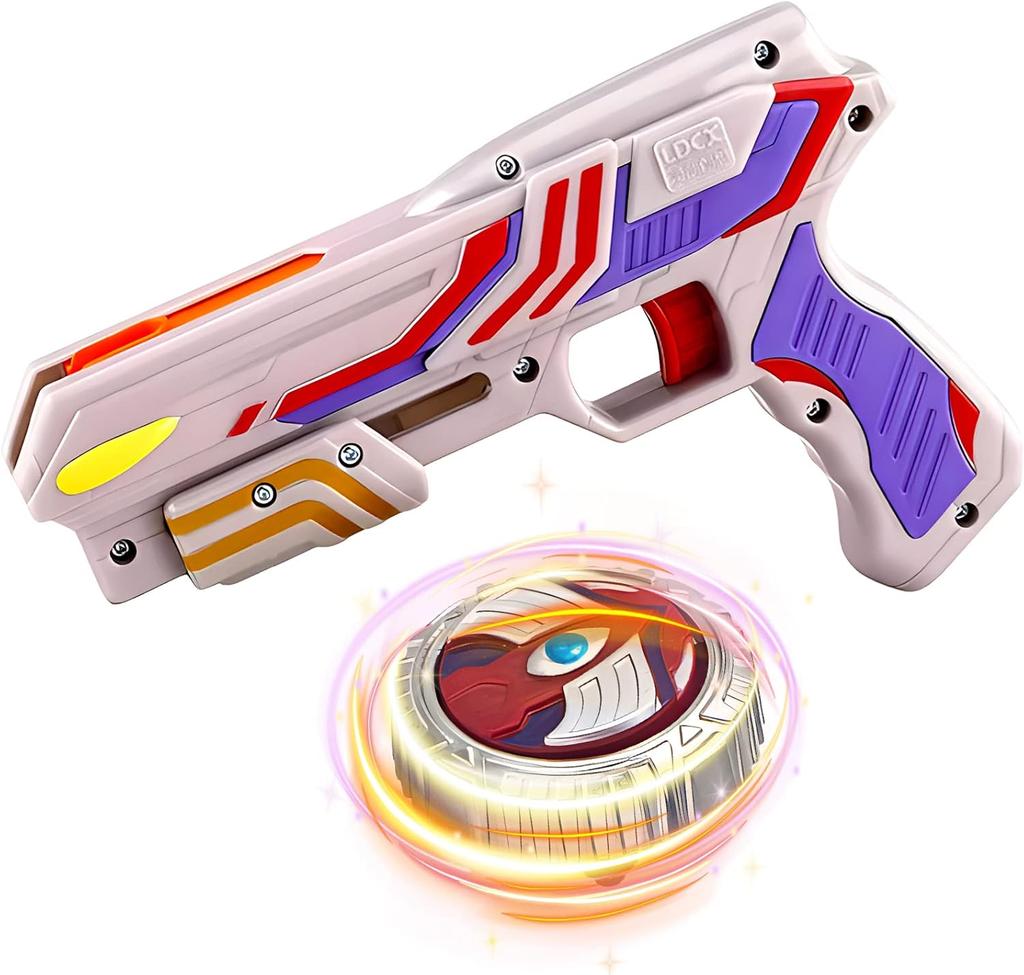 3T6B Burst Spinning Top with Launcher, Peonza Juguete Battle Tops Burst Turbo, Colour Blue, Toy Compatible with the Entire Range