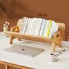 Wooden Book Shelf Nordic Large Capacity Children's Bookshelf Simple Aesthetic Storage Shelf Home Table Organizer Furniture