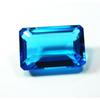 Ocean Blue Aquamarine Natural 38 Carat Emerald Cut CERTIFIED Loose Gemstone