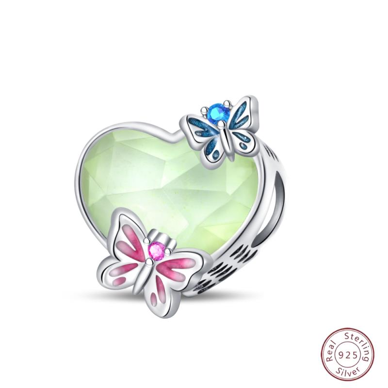 Copper Beaded Pendant Shiny Zircon Spring Cute Bow Original 3Mm Bracelet Women Fine Jewelry