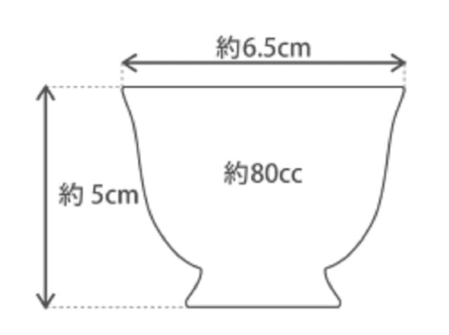 Okura Pottery [Hand-painted] Sakura No. 62 Sake Cup, Approx. 80cc, Made In Japan, 62CCN/C303