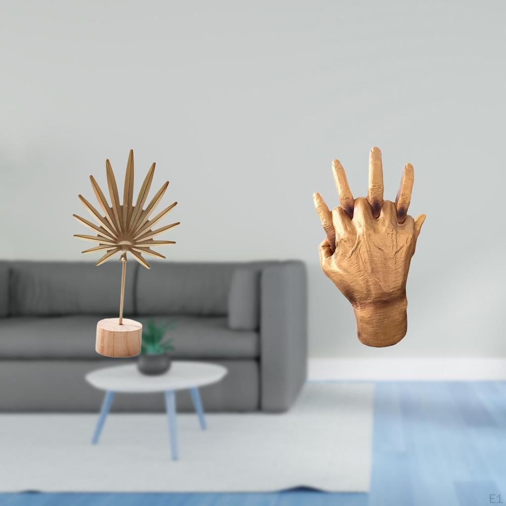 Nordic Abstract Metal And Entwined Hands Sculpture Creative Home Tabletop Ornament Soulmate Lovers