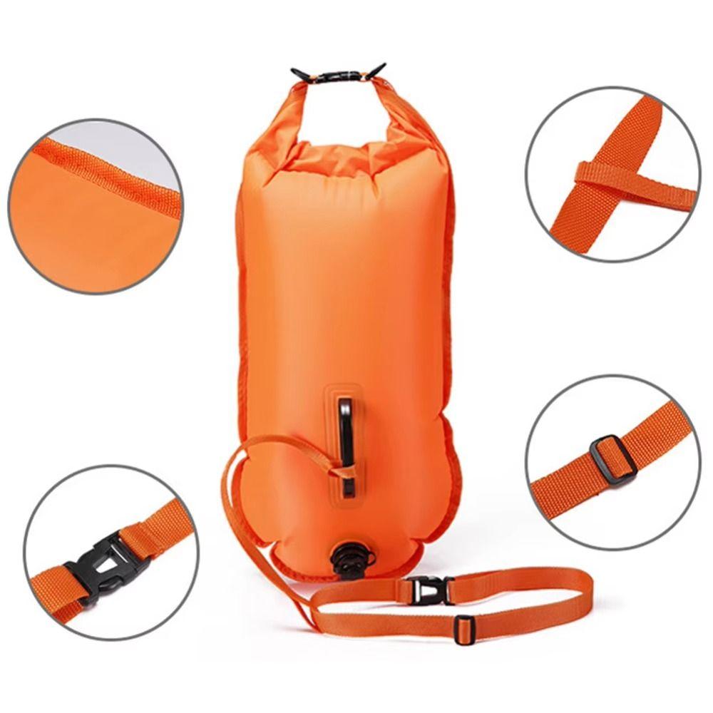 Drift Buoy Backpack Swimming Bag Float Swimming Buoy Bag Safety Bags Buoyancy Bag  Kayaking