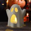 Halloween Ghost Lamp Shade Eco Friendly PLA Material Safe Flame Retardant Design Portable Spooky Decor For Indoor Outdoor Party Storage