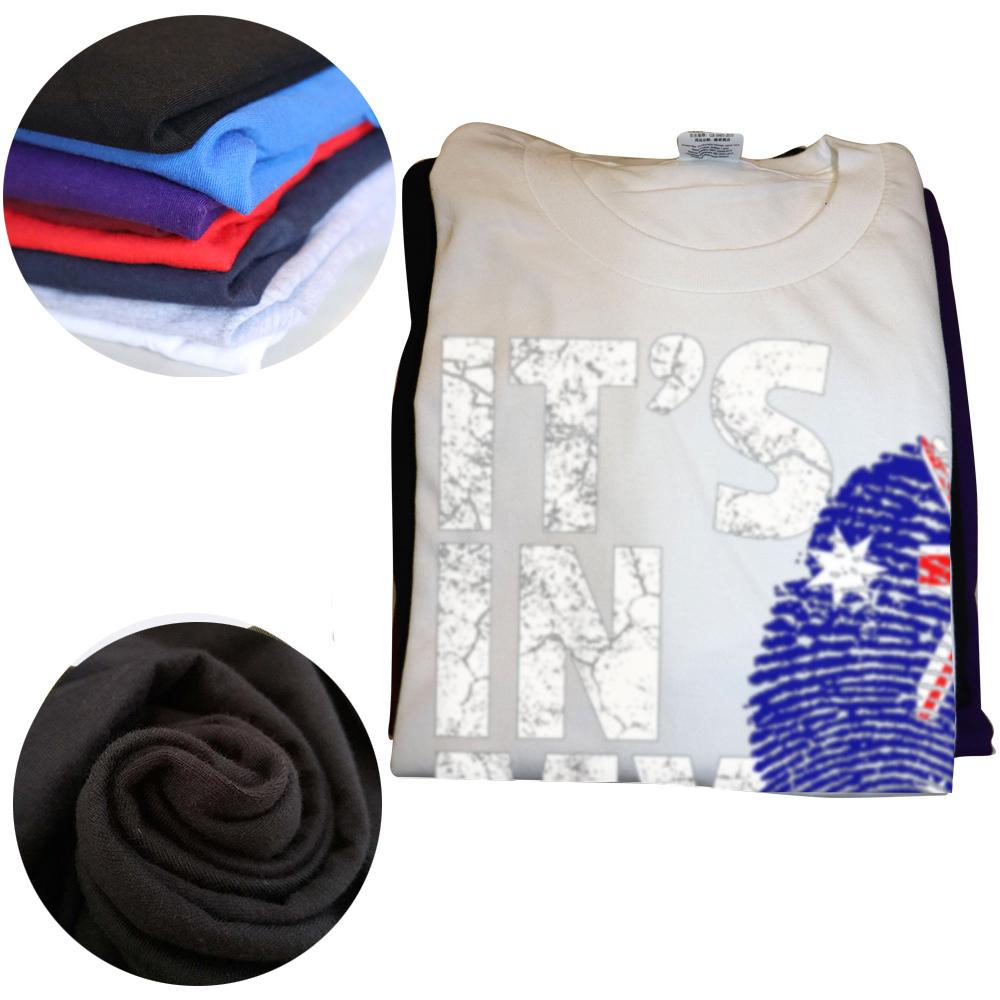 IT'S IN MY DNA Australia Australian Flag T Shirts Summer Style Graphic Cotton Streetwear Short Sleeve Birthday Gifts T-shirt Men