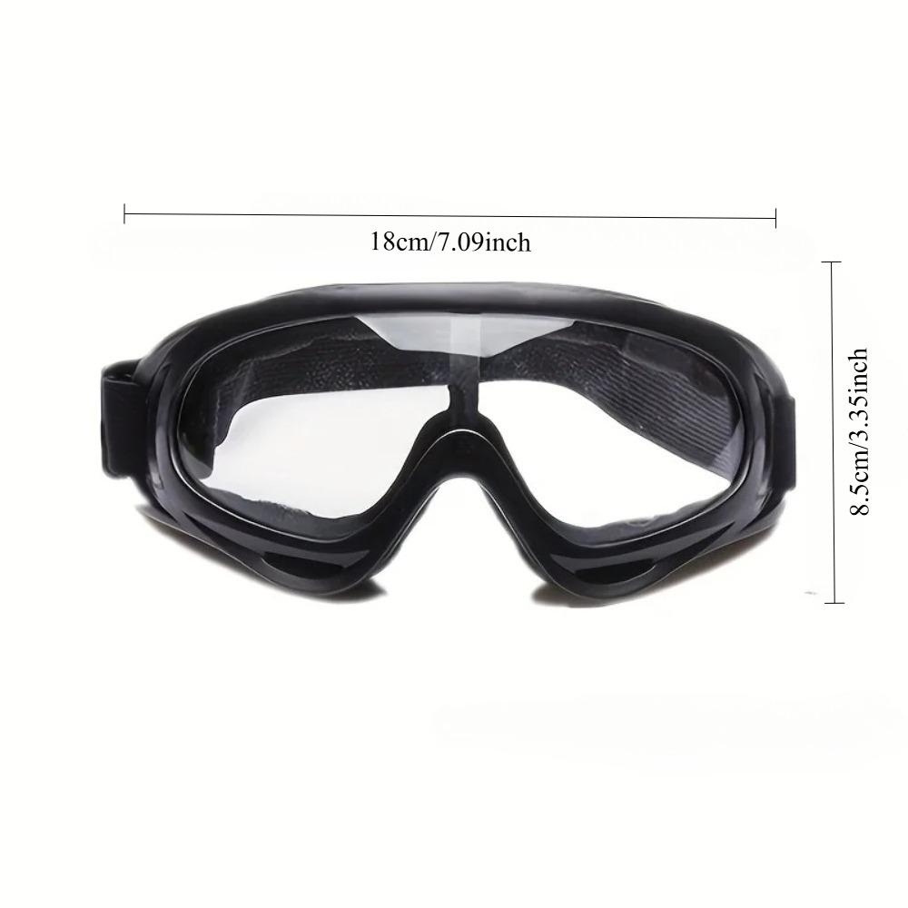 X400 Tactical Goggles Windproof Motorcycle Riding Glasses Sports Ski Goggles Face Mask Protective Gear Set