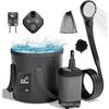 Portable Electric Shower Head Set for Outdoor and Home Use