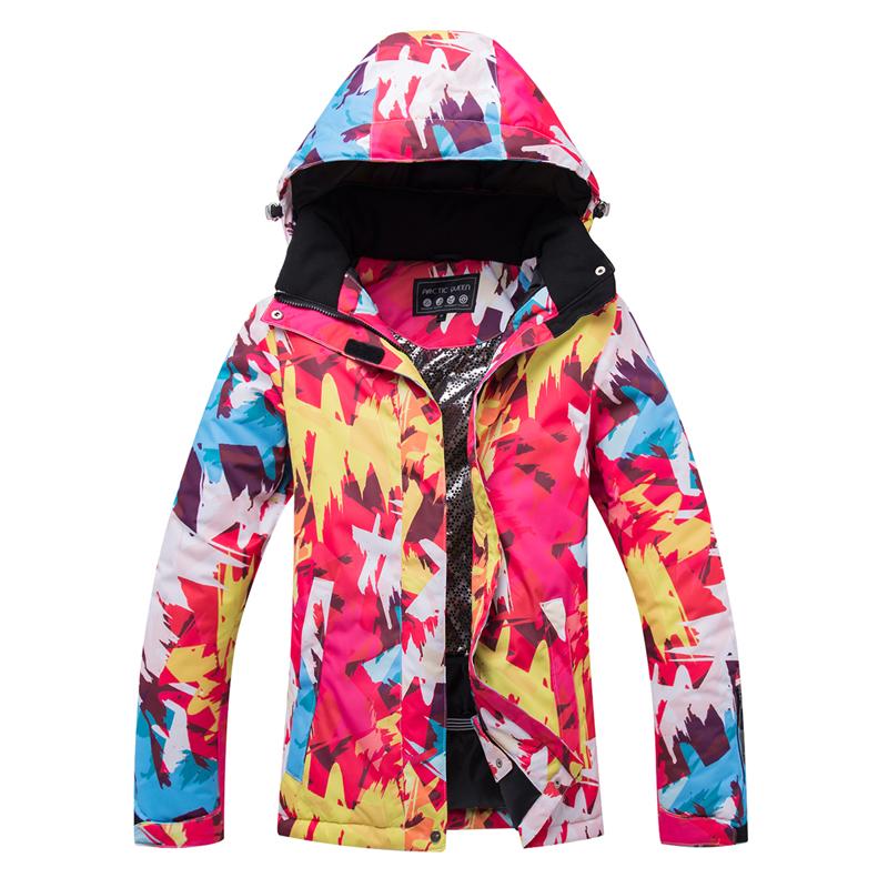 

ARCTIC QUEEN Ski Suit Women s Winter Houseboard Ski Suit Windproof Waterproof Warm Thickened L