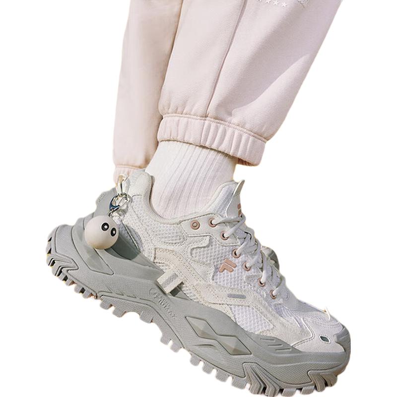 

FILA FUSION BIANCO Hard Candy Thick-Soled Women s Running Shoes 38.5