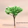 Miniatur-Ornament Rosa Pfirsichblütenbaum für DIY-Landschaftsbau