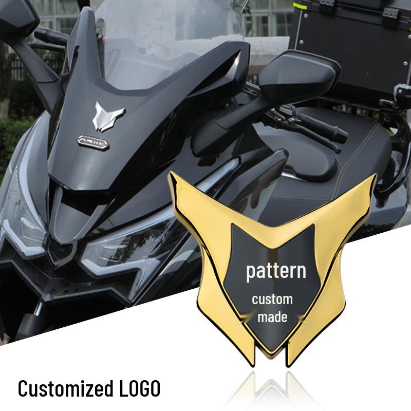 Custom Logo Metal Sticker for Cars & Motorcycles