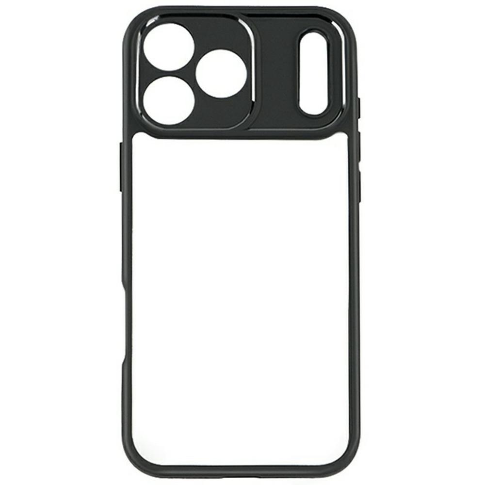 

For iPhone 17 Pro Case Shockproof PC+TPU Clear Back Phone Cover A