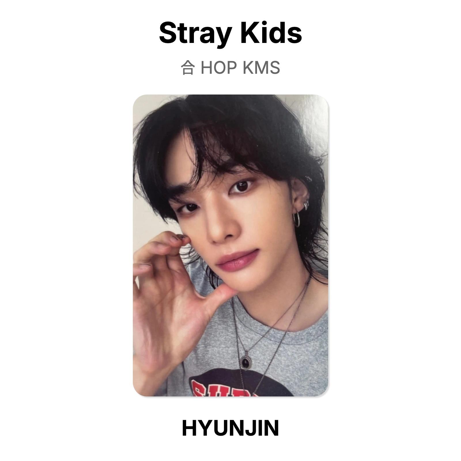Stray Kids HOP KMS Официальная фотокарточка HYUNJIN 02