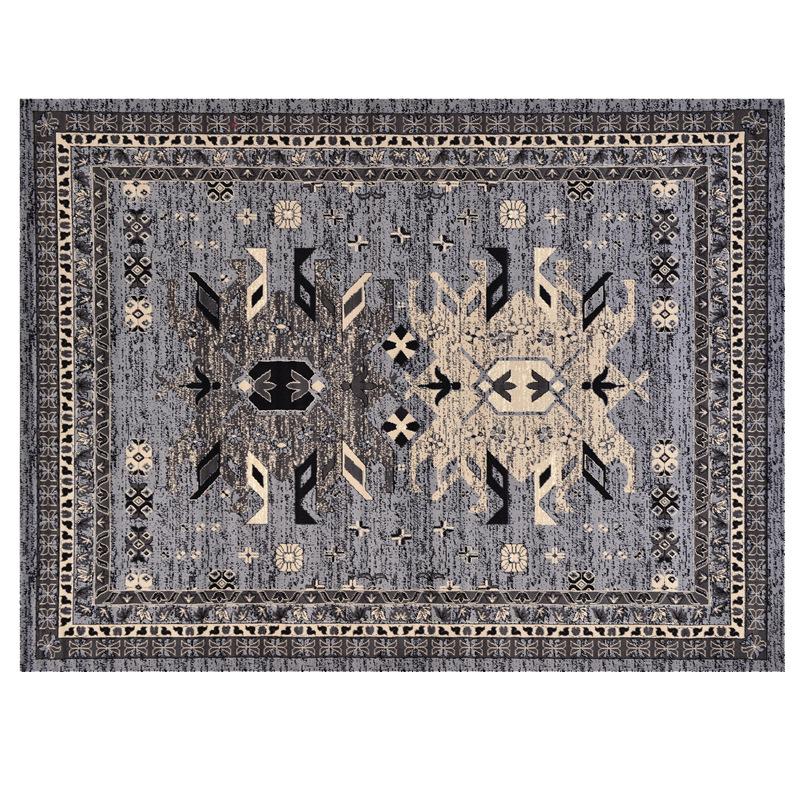 Retro Bohemian Style Carpet Home Large Area Anti Slip Sofa Coffee Table Decoration Carpet