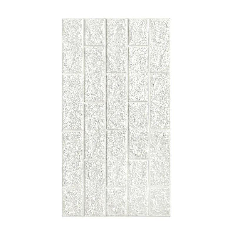 70x38cm 3D Wandaufkleber Selbstklebend Schaumstoff Ziegel Raumdeko DIY 3D Tapete Wanddeko Wohnzimmer Wandaufkleber für Kinderzimmer