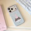 Korean cream wind hat puppy kitten for Apple 11Promax mobile phone case iphone11pro new 1