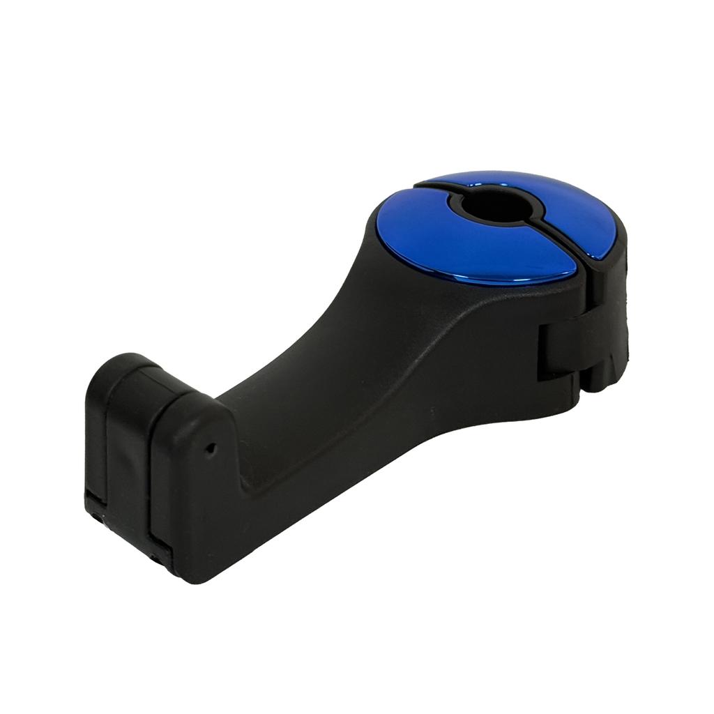 2 in 1 Car Hook Hidden Multifunctional Rear Headrest Hook Car Rear Phone Holder Lock Type Mobile Phone Holder Car Universal