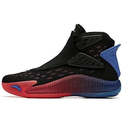 KT5 Abrasion Resistant Breathable High Top Basketball Shoes Men's Red Blue Black 11941101-2