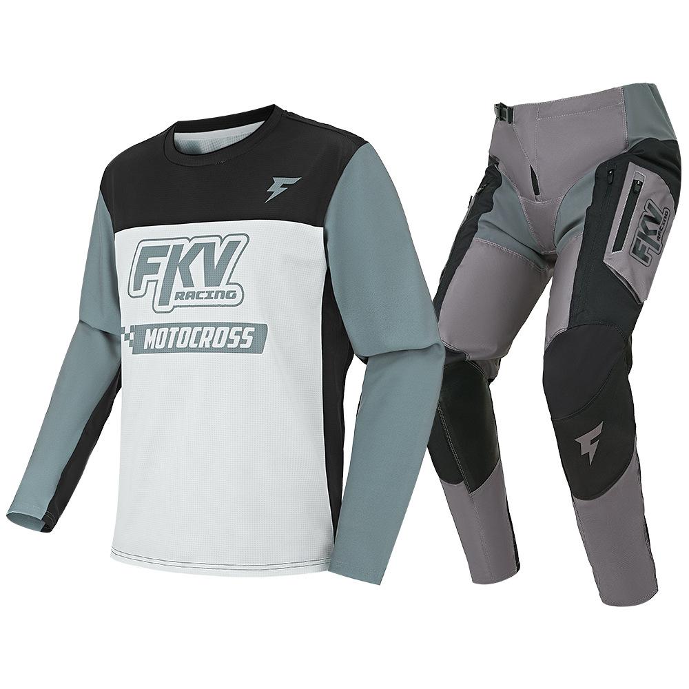 2025 New FKV Motorcycle Riding Suit Mountain Bike ATV Racing Suit Men