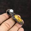 Mookaite Gemstone Copper Pendant Copper Wire Wrapped Jewelry Designer Jewelry Rainbow Moonstone Gemstone Pendant Handmade Pendant For Women